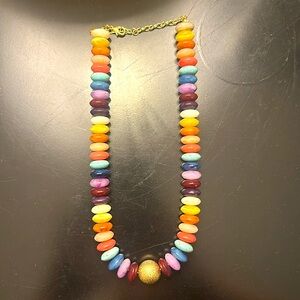 Fun colorful beaded necklace